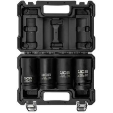 JCB NASADKI UDAROWE DŁ.kpl.  4el. 1"  6-KĄT. (27-36mm)