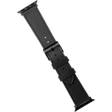 Fixed | Strap for Apple Watch 42/44/45/46/49mm | Black | Leather