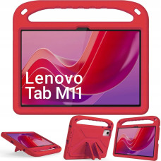Strado Etui FunColor do Lenovo Tab M11 TB330FU 10.95 (Czerwone)