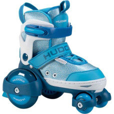 Hudora roller skates My First Quad size. 26-29 cyan