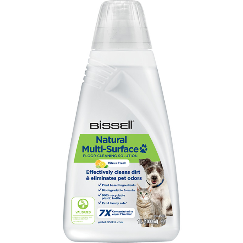 Bissell | Natural Multi-Surface Pet Floor Cleaning Solution | 2000 ml