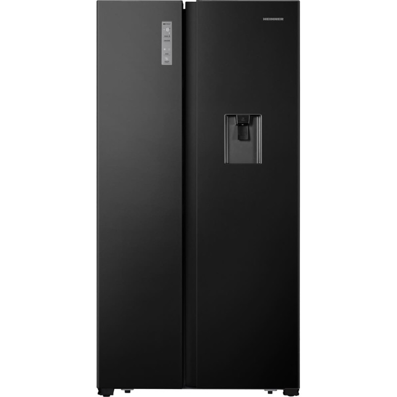 Ledusskapis side by side HSBS-HS519NFBKWDE++ HEINNER