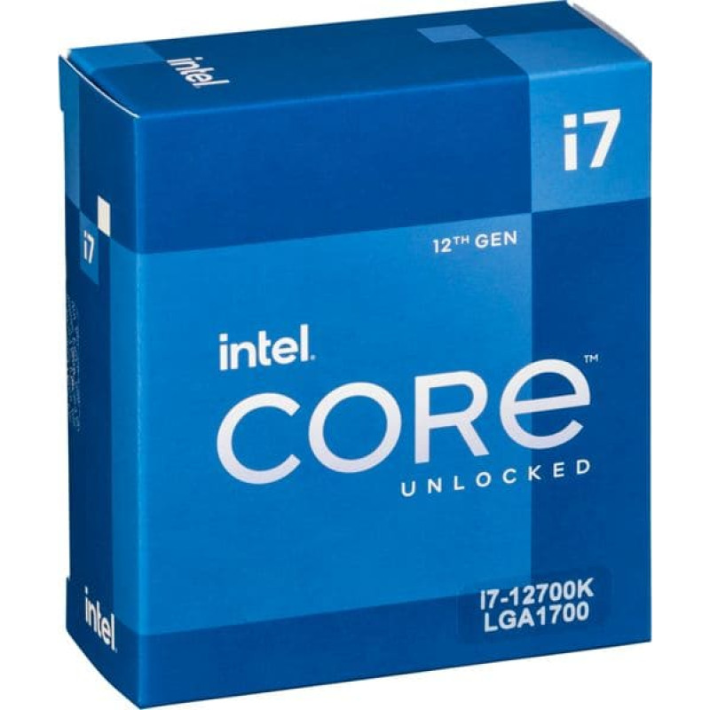 Intel Core i7 12700K 3,6 GHz