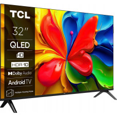 TCL HD QLED TV | 32S4K | 32 | Smart TV | Android TV | HD | Black