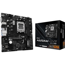 Asrock Mainboard|ASROCK|AMD A620A|SAM5|Micro-ATX|Memory DDR5|Memory slots 2|A620AM-HVS