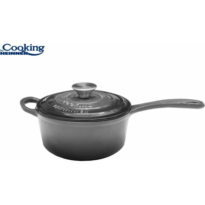 Katls ar vāku emaljēta čuguna 1.8L 19x9cm HR-ZVC-C19 HEINNER