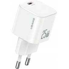 Usams Ładowarka Usams Ładowarka sieciowa JC Series CC289 25W GaN Mini Fast Charger USB-C white
