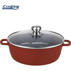 Katls alumīnija ar keramikas pārklājumu 8.8L 36x9.5cm HR-JLG-J36JCR HEINNER