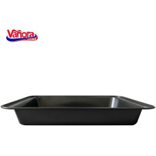 Cepšanas trauks oglekļa tērauda ar teflona pārklājumu 37x26x5cm VN-JN-37CU VANORA