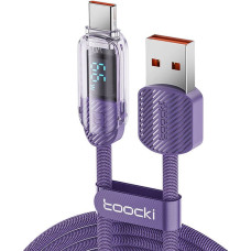 Toocki Cable USB to USB-C Toocki TXCTYX05-P, 1m, FC 66W (purple)