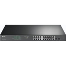 Tp-Link TL-SG1218MP tīkla pārslēgs Nepārvaldīts Gigabit Ethernet (10/100/1000) Power over Ethernet (PoE) 1U Melns