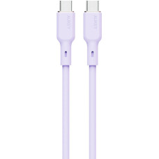 Aukey USB-C to USB-C Cable Aukey CB-SCC102, 100W, 1.8m (lavender)