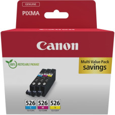 Canon ink multipack CLI-526 blister pack with safety band