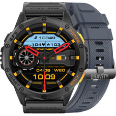 Gravity Zegarek męski SMARTWATCH GRAVITY GT24-1 BK/BK/BK