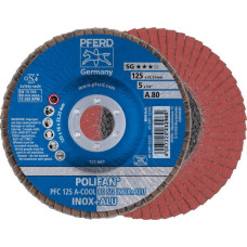 Pferd Lameļu disks SG INOX+ALU 125mm P80 PFC, Pferd