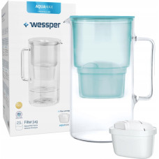 Wessper Dzbanek filtrujący Wessper Aquamax Crystalline miętowy + 1 wkład