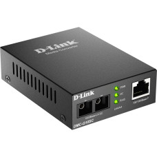 D-Link Gigabit Ethernet DMC-G10SC/E, converter black, 1000 Mbit/s (RJ-45) > 1000 Mbit/s SX Singlemode (SC-Duplex)