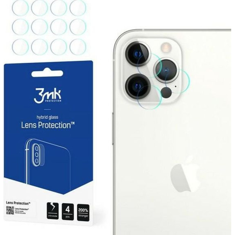 3MK 3MK Lens Protect iPhone 12 Pro Max Camera lens protection 4pcs