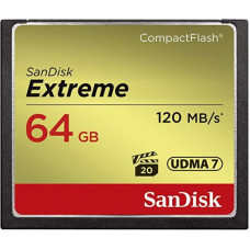 Sandisk By Western Digital MEMORY COMPACT FLASH 64GB/SDCFXSB-064G-G46 SANDISK