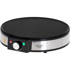 Adler | Crepe Maker | AD 3058 | 1600 W | Number of pastry 1 | Crepe | Stainless Steel/Black