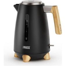 Princess Pure Kettle | 236061 | Electric | 3000 W | 1.7 L | Stainless steel | 360° rotational base | Black