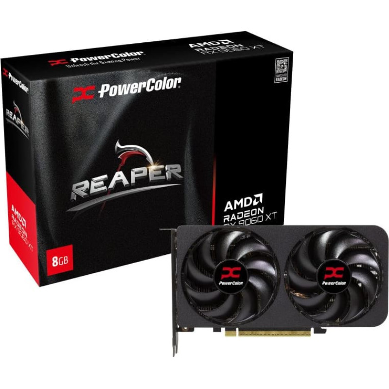 Powercolor Radeon RX 9060 XT Reaper 8GB, graphics card
