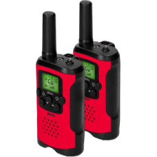Alecto Walkie Talkie 2er Set für Kinder, 7 km Reichw., rot/schw.