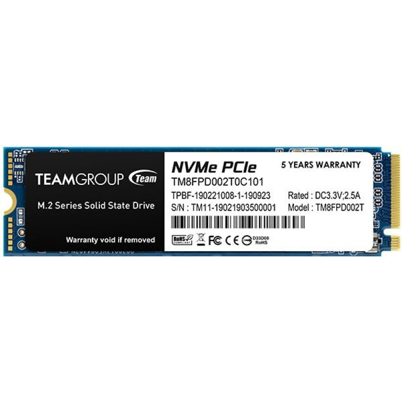 Team Group MP33 PRO 1TB, SSD (PCIe 3.0x4)