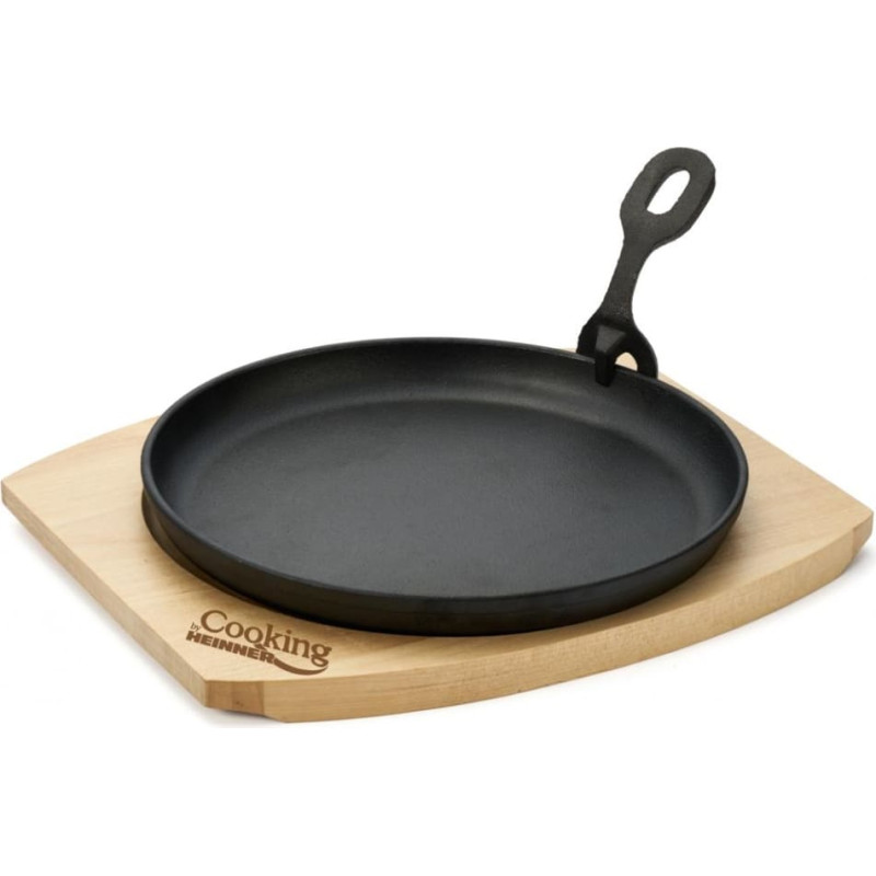 Panna steikam ar koka paliktni čuguna 22cm HR-YT-912 HEINNER