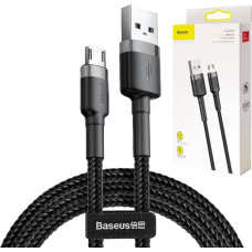 Baseus Cafule Cable USB For Micro 2A 3m Gray+Black