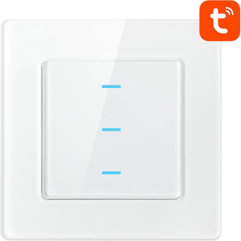 Avatto Smart Light Switch WiFi Avatto N-TS10-W3 3 Way TUYA (white)