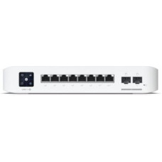 Ubiquiti Switch UniFi 8 PoE USW-PRO-8-POE, 6 ports 1 GbE PoE+, 2 ports 1 GbE PoE++, 2 ports 10G SFP+, 120W