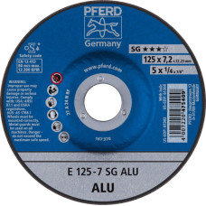 Pferd Slīpēšanas disks SG Alu 125x7,2mm, Pferd