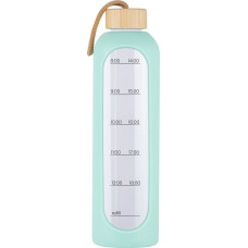 Krups Butelka szklana KiCA Hydro Glass 1000 ml - zielona.