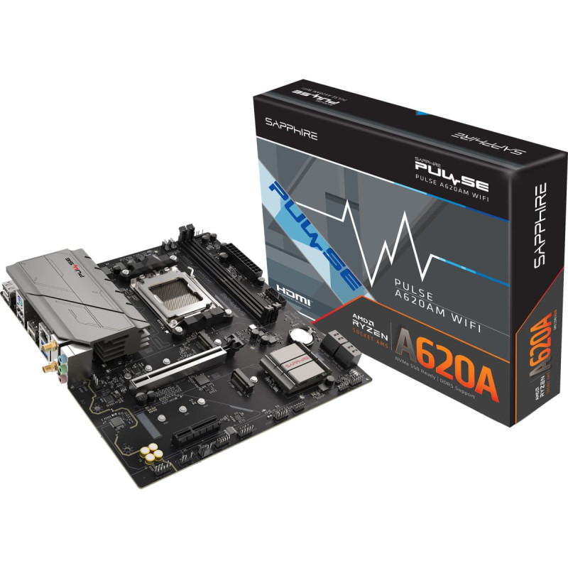 Sapphire PULSE A620AM - Socket AM5 motherboard
