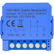 Avatto WSM16-DC-1 WiFi Switch 1CH Dry Contact DC