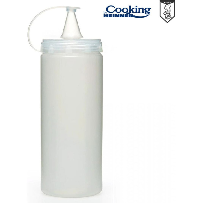 Dozēšanas pudele 1000ml, caurspīdīga HR-GMP-1000T HEINNER