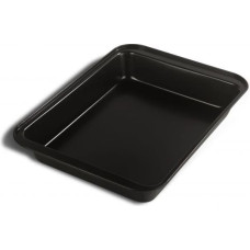 Cepšanas trauks oglekļa tērauda ar nepiedegošu materiālu 37.5x25.5x5cm VN-SL-2006 VANORA