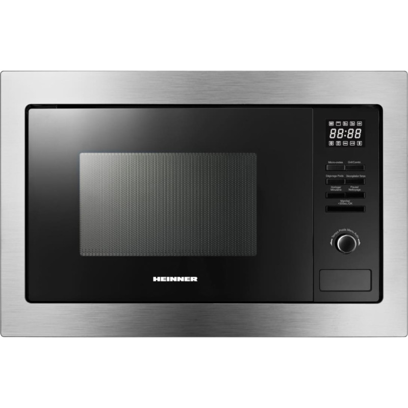 Iebūvējama mikroviļņu krāsns 900W, 20L HMW-MDBI25GDIX HEINNER