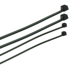 Plast-Rol PLASTROL OPASKA PLASTIKOWA CZARNA  2,5 x 150mm 100szt.