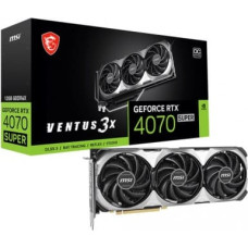 MSI Graphics card GeForce RTX 4070 SUPER 12G VENTUS 3X OC GDDRX6