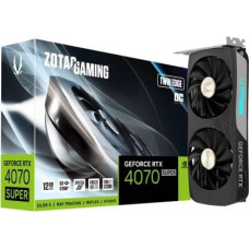 Zotac Graphics card GeForce RTX 4070 SUPER TWIN EDGE OC 12GB GDDRX6 192bit