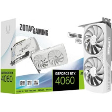 Zotac Graphics card GeForce RTX 4060 Twin Edge OC 8GB GDDR6 128bit white