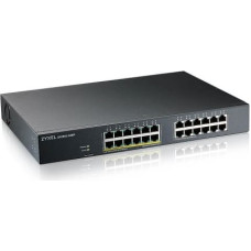 Zyxel GS1915-24EP Vadīts L2 Gigabit Ethernet (10/100/1000) Power over Ethernet (PoE) 1U Melns