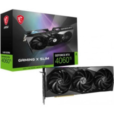 MSI Graphics card GeForce RTX 4060 Ti Gaming X Slim 16G GDDR6 128bit