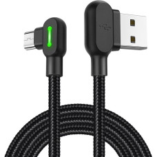 Mcdodo USB to Micro USB cable Mcdodo CA-5280 LED, 0.5m (Black)