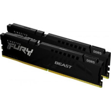 Kingston Memory DDR5 Fury Beast 64GB(2*32GB)/6000 CL30 EXPO black