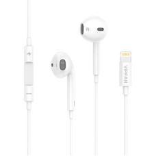 Vipfan Wired in-ear headphones VFAN M09 (white)