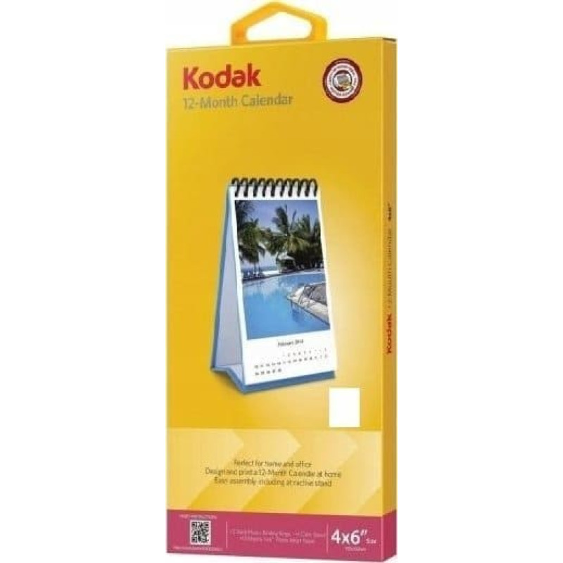 Kodak Photo Calendar 10x15 to Self-Print KODAK White