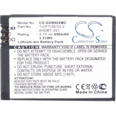 Cameron Sino Battery type AHDBT-301 / AHDBT-302 / AHDBT-201 to GoPro HERO 3 / 3+ / CS-GDB002MC